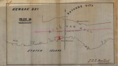 Survey of lands under water for Thomas &amp; Samuel C. White