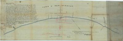 Survey of lands under water for Jeremiah Lott