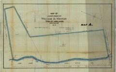 Survey of lands under water for William H. Whiton