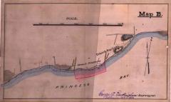 Survey of lands under water for James E. Dougherty