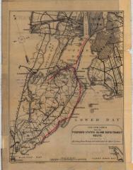 Survey of lands under water for The Rapid Transit RR Company of Staten Island