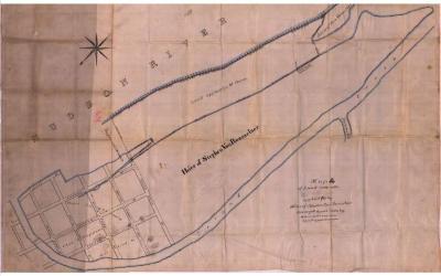 Survey of lands under water for Eugene Van Rensselaer &amp; Others