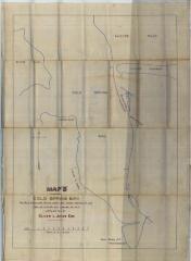 Survey of lands under water for Oliver L. Jones