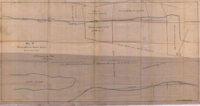 Survey of lands under water for Frank Speir, Charles A. Spalding &amp; Ellen Vanderpoel