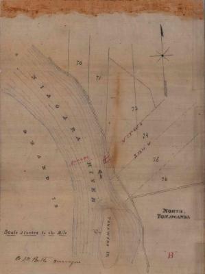 Survey of lands under water for Edwin A. Goodrich &amp;  Arlington A. Bellinger