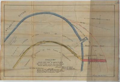 Survey of lands under water for NY &amp; Coney Island Railroad Co.