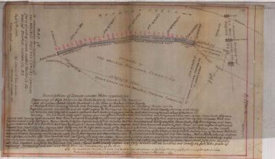 Survey of lands under water for The Wallkill Portland Cement Company