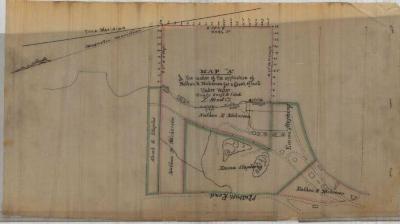 Survey of lands under water for Nathan R. Nickerson