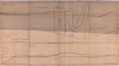 Survey of lands under water for Frank Speir, Charles A. Spalding &amp; Ellen Vanderpoel