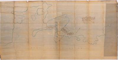 Survey of lands under water for William C. John T. &amp; Charles Pryer, Executors of John Pryer Will