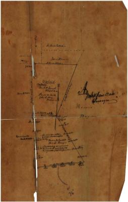 Survey of lands under water for Charles M. Smith &amp; John L. Terry