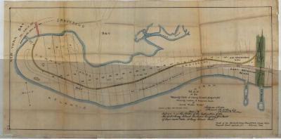 Survey of lands under water for NY &amp; Coney Island Railroad Co.