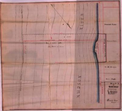 Survey of lands under water for Edmund, Isaac P., &amp; Norman Rockefeller &amp; Christpher C. Coon