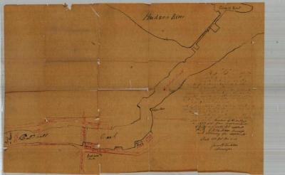 Survey of lands under water for Joseph H. Millington &amp; James H. Badeau