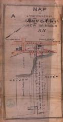 Survey of lands under water for John T. Moore &amp; William Lahey