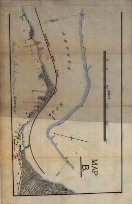 Survey of lands under water for James J. Winant, Sr.