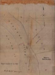 Survey of lands under water for Edwin A. Goodrich &amp;  Arlington A. Bellinger