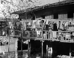 Tenement houses, Foochow, China