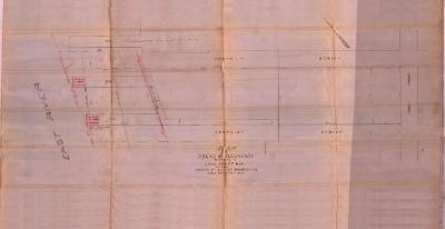 Survey of lands under water for Charles Pratt &amp; Co.