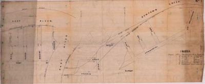 Survey of lands under water for Charles Pratt &amp; Co.