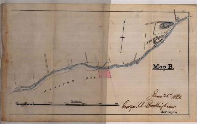 Survey of lands under water for Nathaniel L. Butler, et al