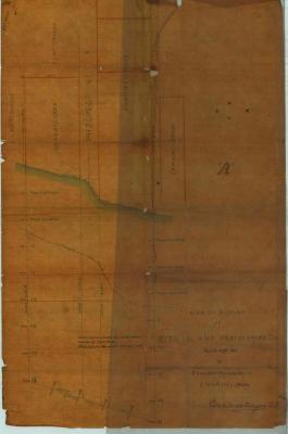 Survey of lands under water for Jurgen H. &amp; Henry Wellbrock