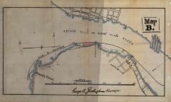 Survey of lands under water for Cornelius C. Ellis