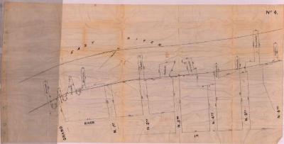 Survey of lands under water for Charles Pratt &amp; Co.