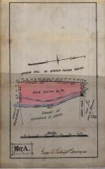 Survey of lands under water for Cornelius C. Ellis