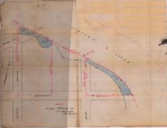 Survey of lands under water for Josiah Blackwell etal