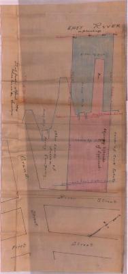 Survey of lands under water for The Nassau Ferry Company