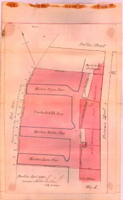 Survey of lands under water for John T. Martin