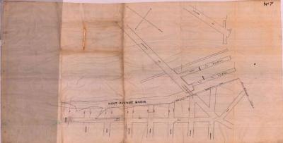 Survey of lands under water for Charles Pratt &amp; Co.