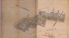 Survey of lands under water for Josiah Blackwell etal