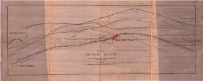 Survey of lands under water for Harper W. Rogers