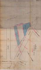 Survey of lands under water for Mary W. Blossom