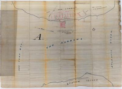 Survey of lands under water for Huldah H. Clapp