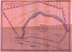 Survey of lands under water for Amanda M. DeGraaf