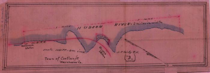 Survey of lands under water for Amanda M. DeGraaf