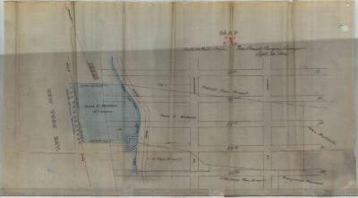 Survey of lands under water for Bergen, Isaac