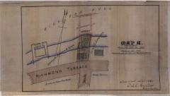 Survey of lands under water for Ellen Brogan and John J. , William E. &amp; Catherine Gannon