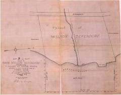 Survey of lands under water for Captain Wilson Defendorf