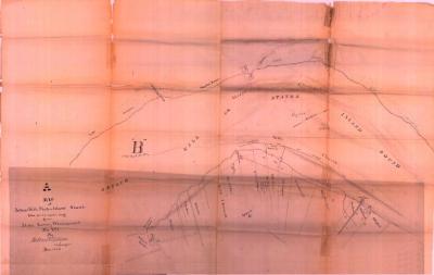 Survey of lands under water for Jacob M. Stover