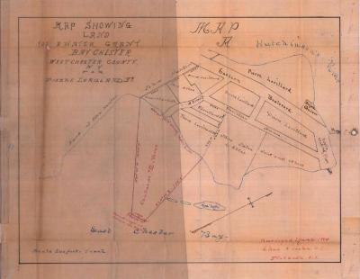 Survey of lands under water for Pierre Lorillard, Jr.