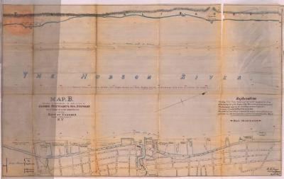 Survey of lands under water for James &amp; George Stewart