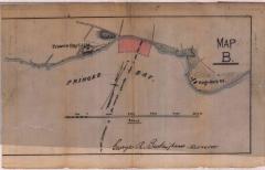 Survey of lands under water for James F. Swanton