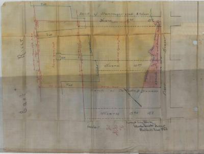 Survey of lands under water for David &amp; Grahams Polley