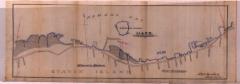 Survey of lands under water for David L. &amp; John L. Burbank, Mary Wright and Sarah J. Decker