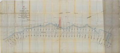 Survey of lands under water for Bennett, William R.