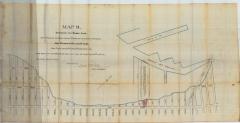 Survey of lands under water for William M. Tebo